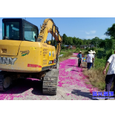 蓼江镇：推进道路建设 助力乡村振兴