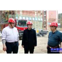 加快灾后重建 确保安全度汛