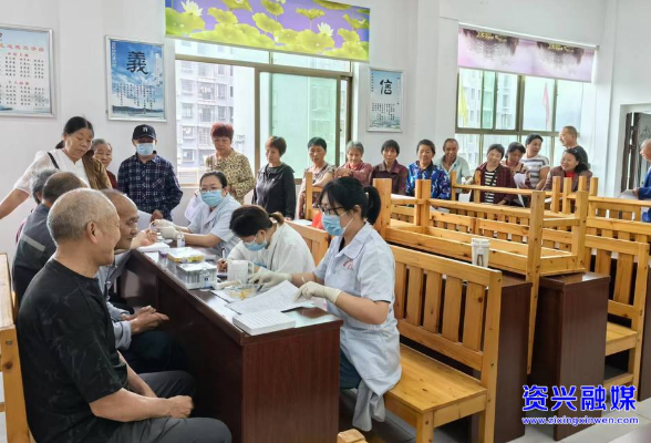 唐洞街道：免费体检，为群众提供家门口的健康服务