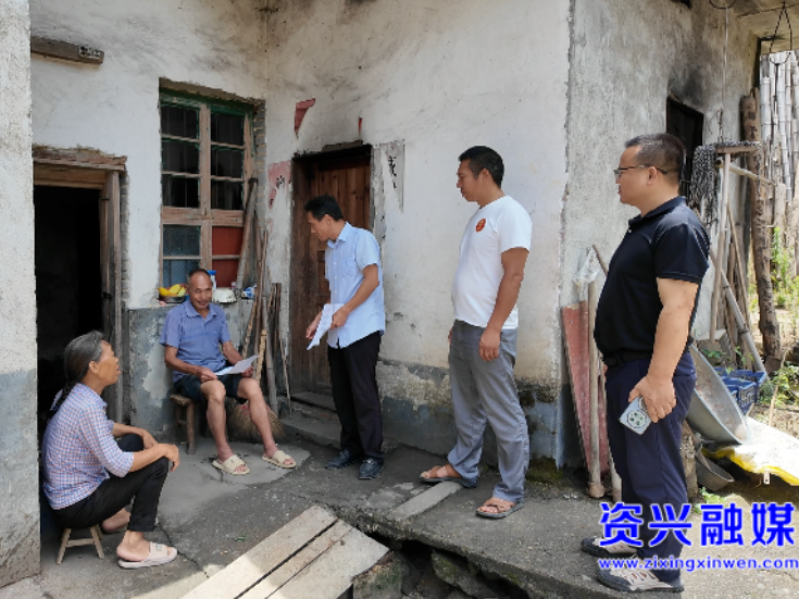州门司镇烟坪村全力防范应对台风“丹娜丝”