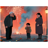 烟花爆竹 | 烟花燃放让PM2.5浓度飙升！这些健康风险比你想的更严重