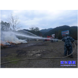湖南天鹅山国家森林公园开展春季森林防灭火实战演练