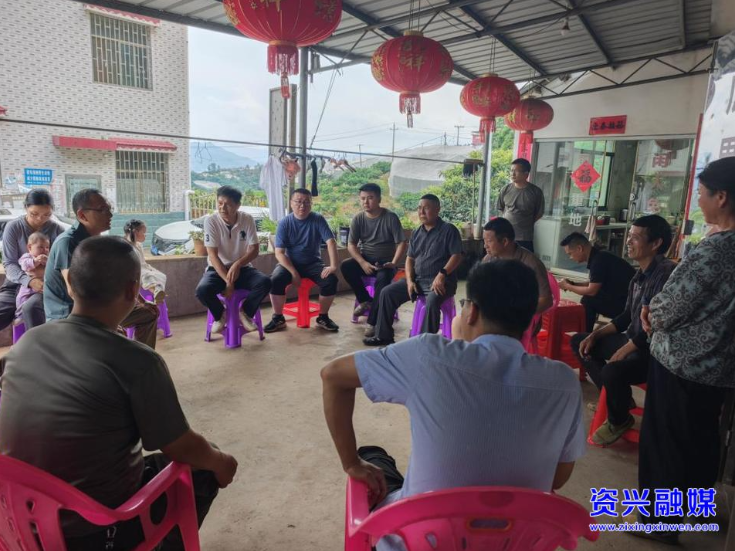 开局八好•防风险保安全丨清江镇：雨中巡查不松懈 及时处置一处地质灾害隐患
