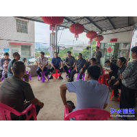 开局八好•防风险保安全丨清江镇:雨中巡查不松懈 及时处置一处地质灾害隐患