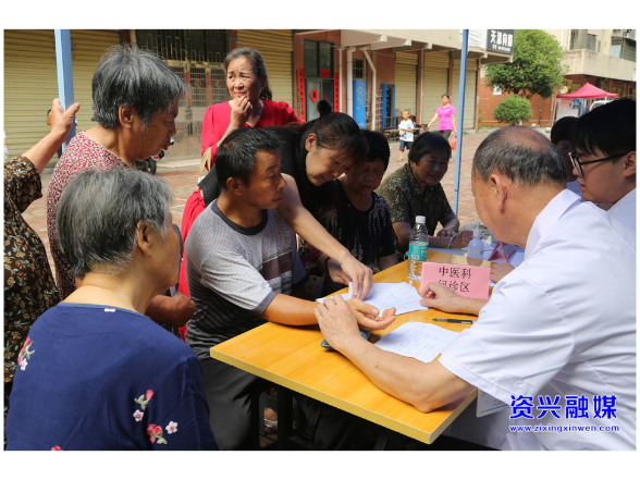 义诊服务进社区 关爱居民零距离