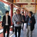 谭政文后人回乡追寻红色足迹