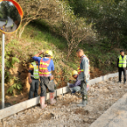 S345线州门司至波水路段拓宽项目将于本月底完成