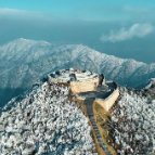 旅发进行时 ▏回龙山：雾凇景观壮美如画