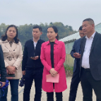 廖满珠到资兴调研外向型蔬菜产业情况