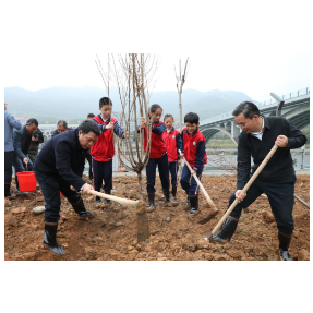 携手增添新绿 共建美丽资兴