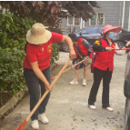 我市开展第35个爱国卫生月志愿服务活动