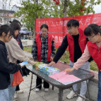 白廊镇开展“防范灾害风险 护航高质量发展”宣传活动