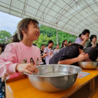 波水学校开展防溺水游园会