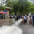 我市开展消防知识培训暨防空防灾疏散演练