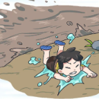 小河虽美，危险却在瞬息之间!