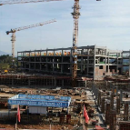 旅发进行时丨  东江湖（北）游客集散中心一期项目：140名工人铆足干劲 元旦不停工