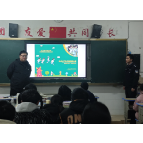 滁口镇：法治宣传进校园