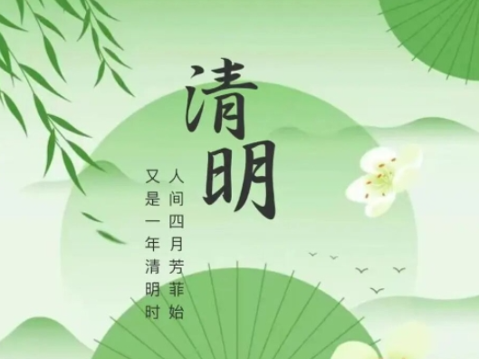 这个清明，换个文明祭扫新方式！