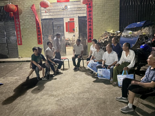 开局八好•防风险保安全丨汤溪镇：屋场会上话防汛 安全知识送上门