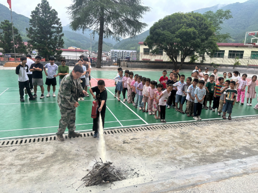 开局八好•防风险保安全｜汤溪镇：消防宣传进校园 筑牢安全“防火墙”