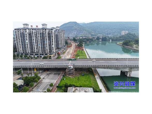 六大新行动•民生保障提优丨“微改造”彰显民生温度 东江湾大桥旋转楼梯项目即将完工