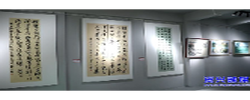 当好东道主 办好旅发会丨我市工艺美术街书画展厅完成布展