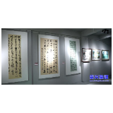 当好东道主 办好旅发会丨我市工艺美术街书画展厅完成布展