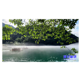 东江湖：晨雾引客来