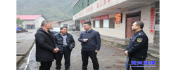 市领导督导检查春节前安全防范工作