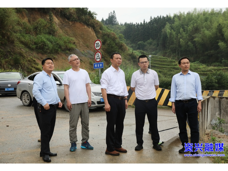 湘电集团到州门司镇建设村调研灾后重建工作