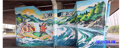 当好东道主 办好旅发会丨东江湾：桥墩披“彩衣”  步步有风景