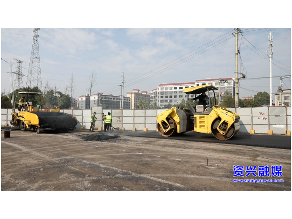 即将通车！矿工南路与汉宁路交叉路口改造工程全力冲刺