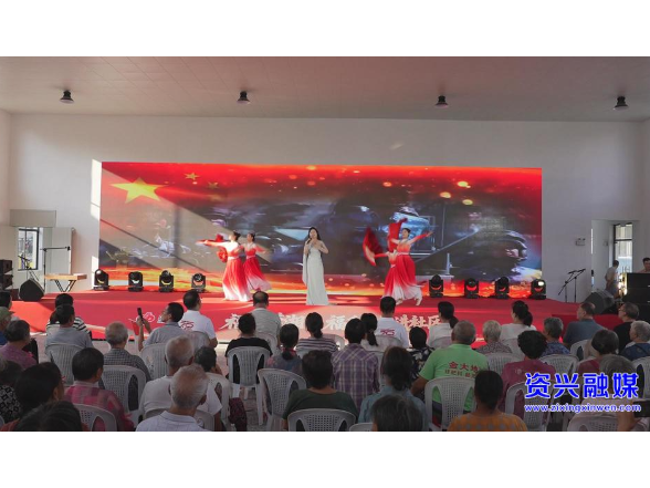 “福彩文化进社区”公益演出走进福兴苑集中安置小区