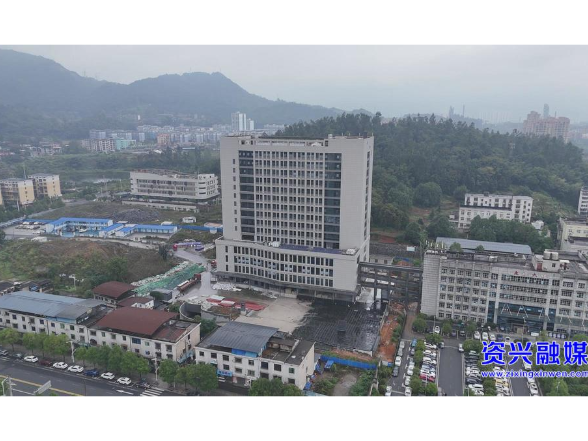 资兴市第一人民医院外科大楼建设稳步推进 预计今年底投用