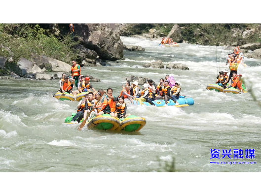 当好东道主 办好旅发会丨无漂流不夏天！来东江湖大漂流感受“浪尖上的蹦极”