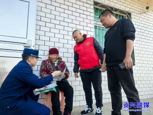 蓼江镇：消防宣传进万家  筑牢安全“防护网”