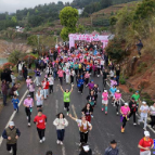 当好东道主 办好旅发会|不惧风雨，不负春光！资兴市粉红徒步活动燃动东江湖