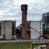 当好东道主 办好旅发会丨废弃水塔改造“焕新”  东江湾再添夜游新地标