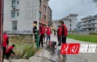 司门前镇组织开展村应急实战演练