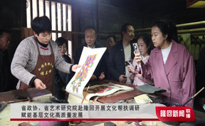 省政协、省艺术研究院赴隆回开展文化帮扶调研 赋能基层文化高质量发展