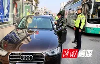 治乱停 保畅通 隆回县公安局交警大队开展车辆违停整治行动