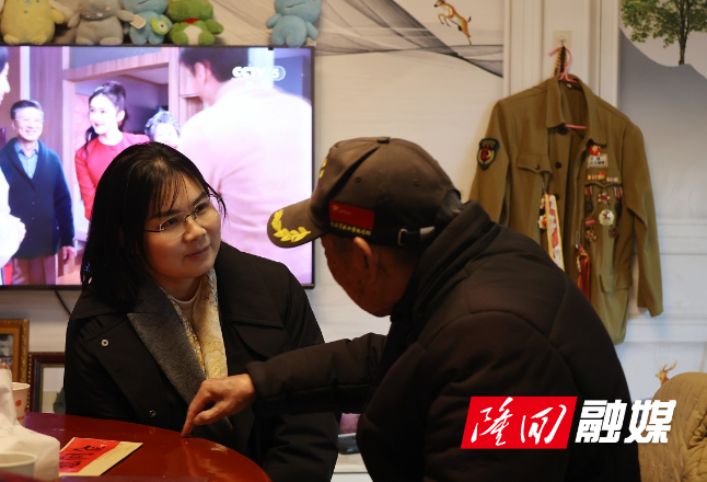 隆回县开展春节走访慰问及送喜报活动