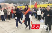 隆回县第三届油菜花赏花活动暨健康中国同心跑趣味活动举办