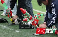 隆回县举办“中国体育彩票”第四届青少年科技体育节暨机器人竞赛