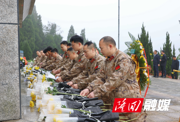 隆回县举行“追寻·2026·清明祭英烈”活动