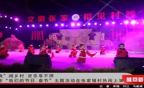 “村晚”闹乡村 欢乐享不停——邵阳市“我们的节日·春节”主题活动在张家铺村热闹上演