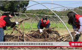 隆回县政协助推秸秆综合利用和焚烧管控志愿者服务活动