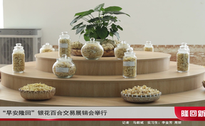 首届“早安隆回”银花百合交易展销会举行