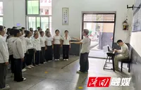 隆回县掀起纪念红军长征胜利90周年中小学生合唱热潮