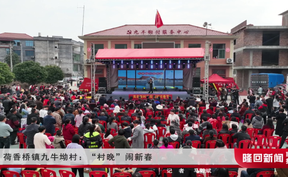 荷香桥镇九牛坳村：“村晚”闹新春